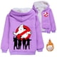 thumbnail image 4 of Suéter con capucha de invierno de los Cazafantasmas, chaqueta cálida con cremallera para niños, niños y niñas, 4 of 5