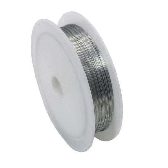 2X joyería de alambre de bricolaje de hierro de alambre artesanal de metal para joyería de artesanales Zulema Alambre de artesanía de metal