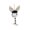 A002- Style B, variant on Gothic Halloween Decor Hanging Halloween Decorations Spooky Horned Skull Resin Bell Ornament for Home Indoor Outdoor Halloween Party Decor 1 Pack