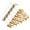 Gold - Fancy, variant on 400PCS Pre Rolled Gold Plastic Silverware Sets - Heavy Duty Fancy Gold Cutlery - Include 100 Pack Wrapped Disposable Utensils with Napkins for Parties, Dinners & Weddings