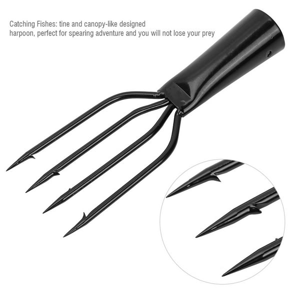 Youthink Fishing Spear, With Barbed Easy To Carry Fishing Harpoon Pole Strong Combination For For Fish