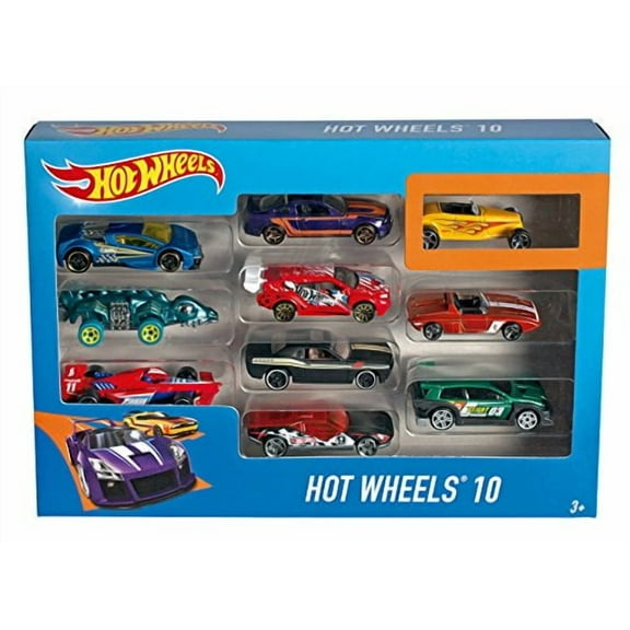 Hot Wheels 10-Pack (Styles May Vary)