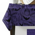 thumbnail image 4 of Halloween Pumpkin Castle Bat Witch Hat Purple Table Cloth Waterproof Oilproof Dining Table Cover Kitchen Home Decor Tablecloth, 4 of 7