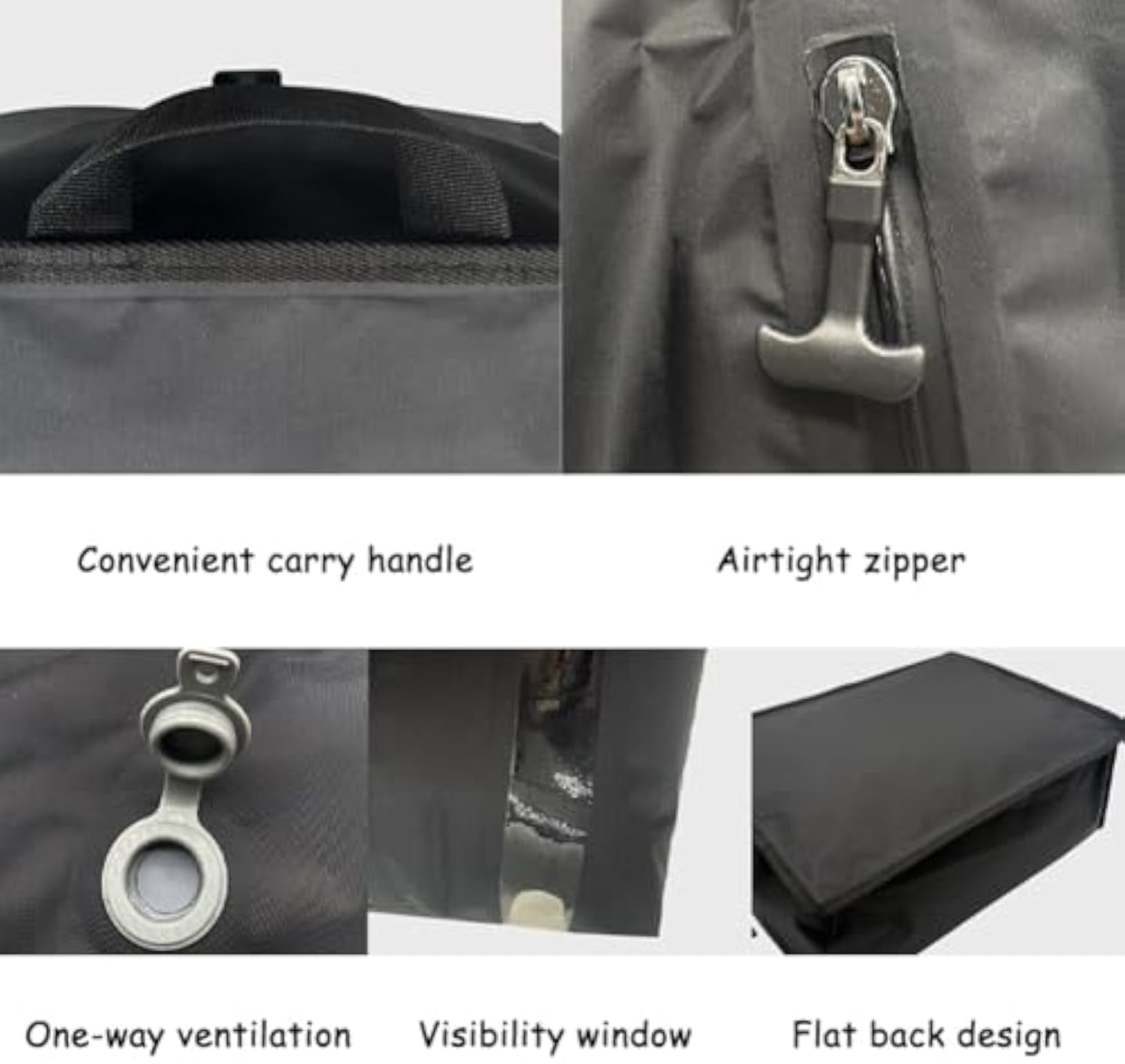 2packbag with Vacuum Bags for Suitcase, Travel Vacuum Bags with Pump Portable USB Electric Saver Backpack Storage Luggage Lightweight Air Compression Seal Packing Save Space(With window,No pump)
