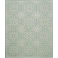 thumbnail image 2 of Nourison Bliss Modern Floral Ivory/Green 7'10" x 9'10" Area Rug, (8' x 10'), 2 of 6