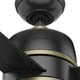 thumbnail image 7 of Hunter Fan Company Bureau 60" Indoor Ceiling Fan w/ LED Light, Matte Black, 7 of 7