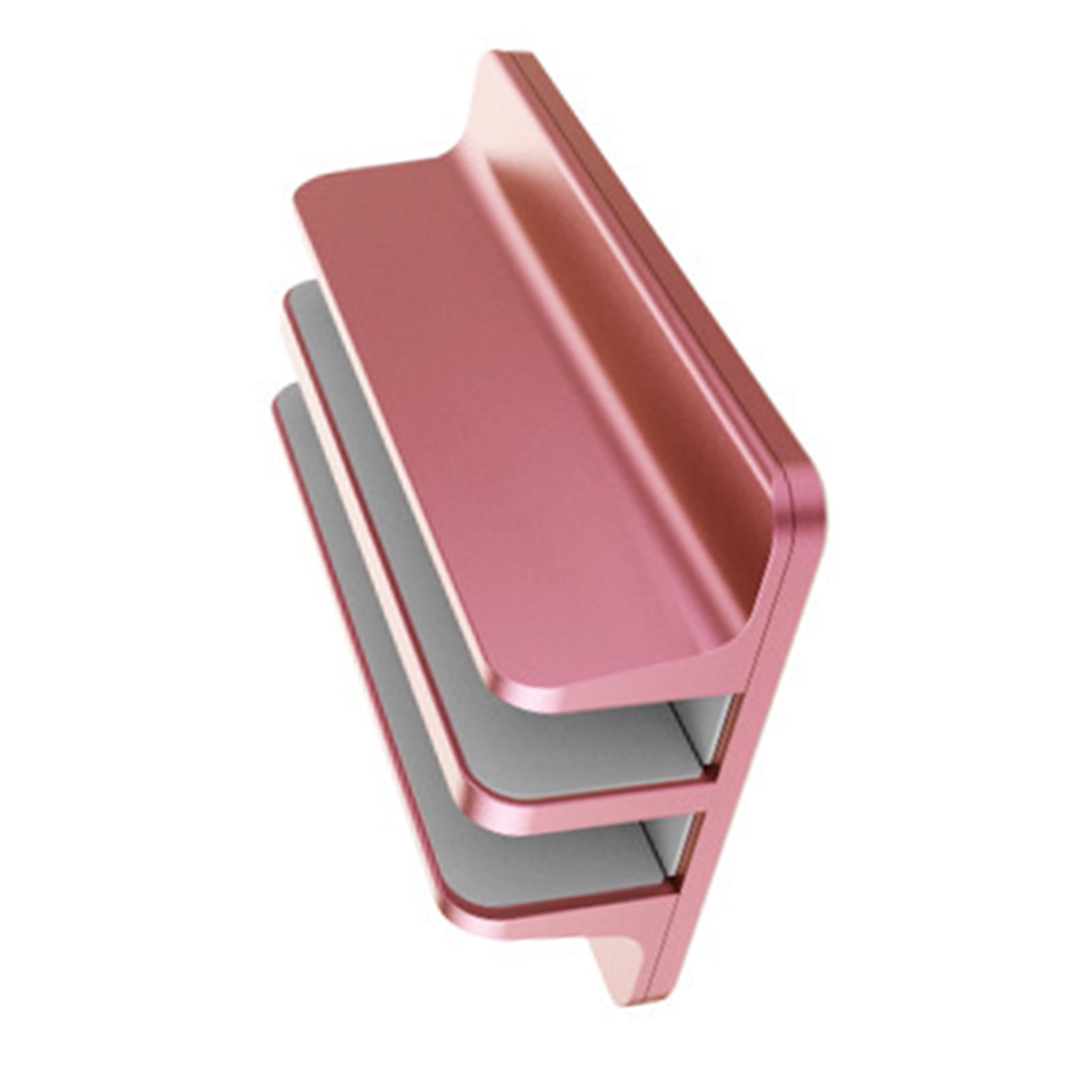 Vertical Laptop Stand 2 Slot Desktop Stand Holder With Adjustable Dock Aluminum Alloy Laptop Stand For Desk Compatible With 17in Laptops