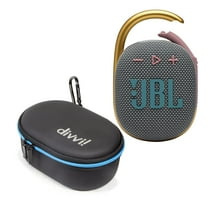 JBL Clip 4 Gray Bluetooth Speaker and divvi Case Kit