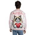 thumbnail image 5 of Happy Valentine's Day Ragdoll Brings Love Heart All Over Print 3D Sweatshirt Unisex Merch Cat Lover Kitten Owner Gifts Idea - 02028, 5 of 6