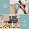 thumbnail image 6 of Rainbow Checkered Pattern Kitchen Rugs Sets Of 3,Kitchen Runner Rugs Non Skid Washable,Decorative Kitchen Floor Mats for Kitchen,Sink,Laundry,17"x30"+ 17"x47" + 17"x59", 6 of 6