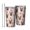 German Shepherd-2, variant on German Shepherd and Flowers 10oz Tumblers Stainless Steel Tumbler with Lid and Straw,Vacuum Insulated Double Wall Travel Tumbler Cups with Cleaning Brush for Coffee, Tea