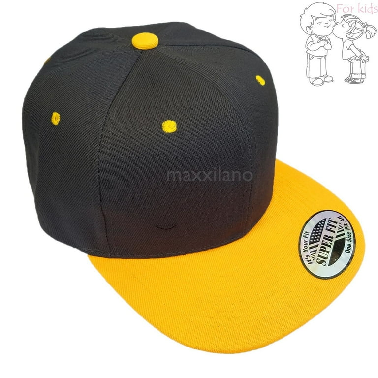 Childrens plain hot sale baseball caps