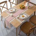 thumbnail image 5 of 1pcs Chemin de Table, Chemin de Roulement BohoTable Vintage Coton Tissé Décorations de Table en Lin avec Pompon pour les Vacances de Fête à Manger (30x180cm), 5 of 5