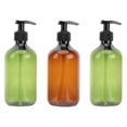 thumbnail image 2 of Shampoo Bottle with Pump 500ml PET Material Assorted Color Reusable and, 2 of 3