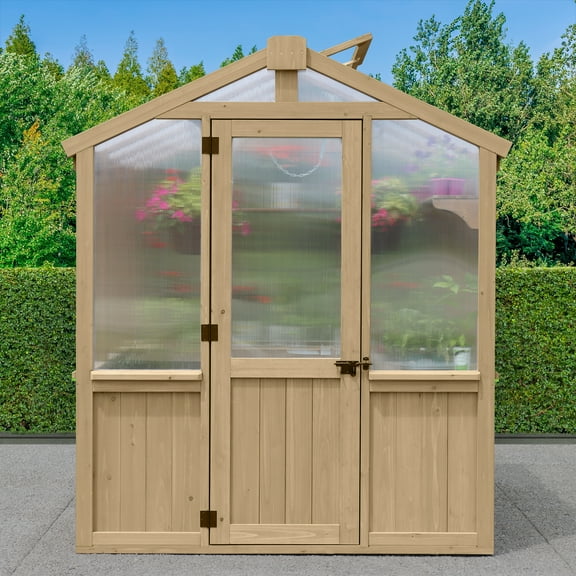 Yardistry 6.7' x 7.8' Meridian  Greenhouse