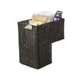thumbnail image 3 of Kouboo Wicker Step Basket, Hand Woven Multi Storey House Staircase Basket Bin, Shoe Organising, Laundry Gathering, Rustic Brown, 3 of 6