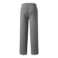 thumbnail image 7 of felwors Women's Casual Fleece Lined High Waist Joggers - Elastic Waistband with Pockets Grey, XXL, 7 of 7