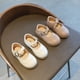 thumbnail image 2 of Zapatos de vestir Mary Jane para niña pequeña, zapatillas de ballet para niña, zapatos escolares de fiesta, zapatos de princesa con lazo, 25 ER, 2 of 5
