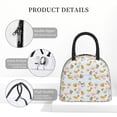 thumbnail image 4 of Easygdp Squirrel In The Forest Bolsa de Almuerzo Insulada Grande, Forro de Aluminio, Diseño Espacioso, a Prueba de Fugas, Ideal para Trabajo, Picnics, Viajes y Actividades al Aire Libre, 4 of 6