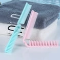 thumbnail image 2 of Folding Travel Hair Brush Pocket Size Anti-static Macaron Color Foldable Massage Detangle Hair Comb for Trip, 2 of 8