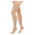 thumbnail image 2 of Bas de Compression Cuisse 20-30 mmHg, Chaussettes à Bout Fermé pour Femmes et Hommes, 2 of 10