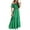 Green, variant on Maxi Dress for Women Wedding Guest Birthday Dress Short-sleeved Off Shoulder Solid Ankle Length Empire Dress,Green