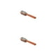 thumbnail image 3 of Ounissouiy Cepillo de limpieza de caras Cepillos para zapatos Eliminador de manchas de polvo Botas de limpieza multifuncionales de cerdas oro naranja 2piezas, 3 of 6