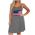 thumbnail image 2 of SOOMLON Short Nightgowns for Women Plus Size Comfy Nighties Double Spaghetti Strap Print Mini Dress Pajamas Dress, 2 of 6
