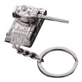 thumbnail image 1 of Men Tanks Keychains Metal Tank Model Pendent Keyrings Key Chains Rings Holder Car Fans Souvenirs, 1 of 10