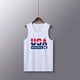 thumbnail image 3 of Camisetas de baloncesto para tiro, camisetas, chalecos de baloncesto para jóvenes, uniformes en blanco, camisetas personalizadas para correr, entrenamiento, gimnasio, camisetas sueltas, trajes, camise, 3 of 4