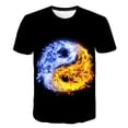 thumbnail image 1 of Flame 2023 nuevas camisetas de moda ropa de verano ropa informal de dibujos animados para niños camisetas de manga corta con cuello redondo 1-14 años Old12M Gao Jinjia LED, 1 of 2