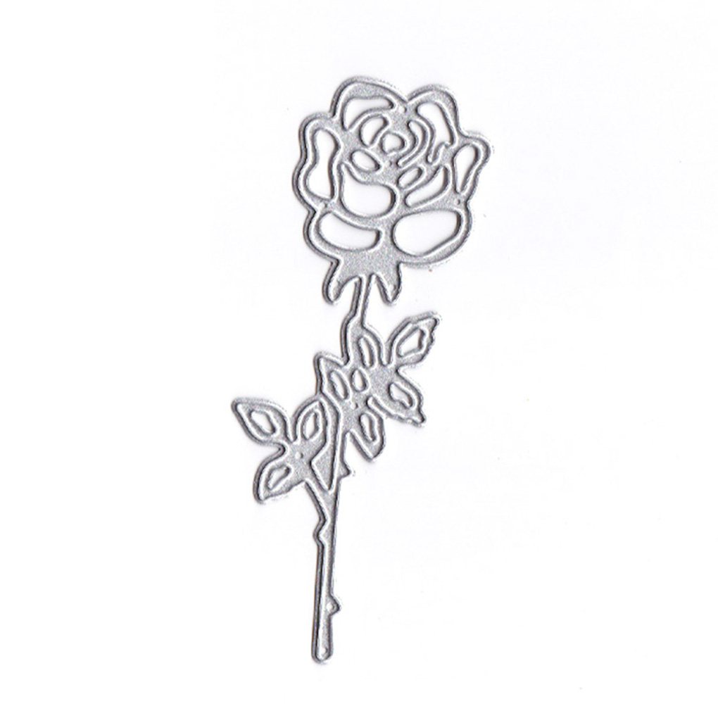 Metal Flower Leaves Cutting Dies Stencil DIY Scrapbooking Embossing Album Acc