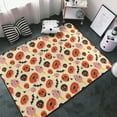 thumbnail image 3 of Shaggy Area Rug, Halloween Donut Rugs for Living Room Bedroom Non Slip Door Mat Indoor Carpet Machine Washable Nursery Home Decor Floor Mats for Entryway 60x39in, 3 of 5
