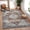 Red, variant on Kitchen Runner Rug 2x6 Floral Bathroom Rug Vintage Soft Non Slip Hallway Runner Washable Retro Accent Low Pile Area Rug Carpet for Entryway, Laundry, Bedroom, Dark Grey