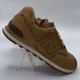 thumbnail image 1 of New Balance 574 Men's Size 8 Sneakers ML574LED Tan Brown Suede Classic, 1 of 6