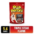 thumbnail image 3 of Pup Peroni Triple Steak Flavor Dog Treats, 5.6 oz Bag, 3 of 12