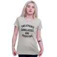 thumbnail image 3 of Sweatpants Sunglasses Shopping Summer Womens Fitted Plus Size Graphic Tee Brisco Brands 2X, 3 of 5