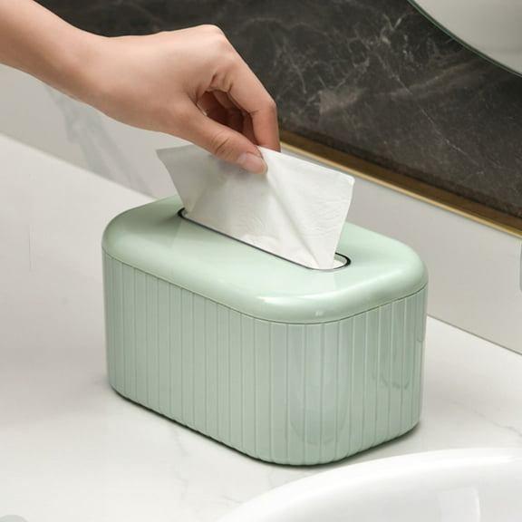 YZEGDCH Home Tissue Box Cover, for Bathroom, Living Room, Office Under 5 Dollars!