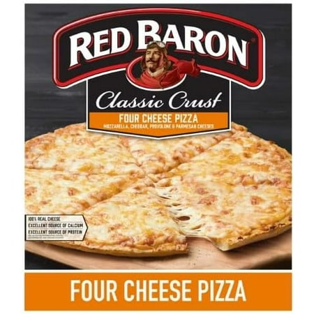 Red Baron, Pizza Classic Crust 4-Cheese, 21.06 oz - Pack of 2