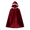 thumbnail image 3 of MuXiKeJi Clothes Velvet Hooded Cape Winter Cloak With For Halloween Cosplay Stage Performance, 3 of 6