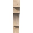 thumbnail image 2 of Ekena Millwork 5 1/2"W x 28"D x 28"H Westlake Block Smooth Bracket, Douglas Fir, 2 of 25