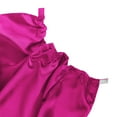 thumbnail image 3 of Toptie Satin Superhero Capes with Touch Fastener and Eye Mask, Halloween Festival Event Costumes and Dress-Up-Hotpink-55" H x 35 1/2" W, 3 of 6