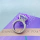 thumbnail image 4 of Classic S925 10 Carat Moissanite Ring, Engagement Wedding Ring, Valentine's Day Anniversary Gift, 4 of 4
