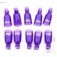 thumbnail image 4 of Knifun 10pcs/set Nail UV Gel Polish Remover Clip Soak Off Cap Nail Art Cleaner Wrap Manicure Tools, Nail Art Cleaner, Gel Nail Polish Remover Wrap, 4 of 4