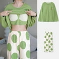 thumbnail image 2 of Pajamas For Women Set Comfortable Soft Stylish Wear Cozy Sleep Leisure Activities Sleepwear Loungewear Nightwear Nightclothes Homewear, 2 of 4