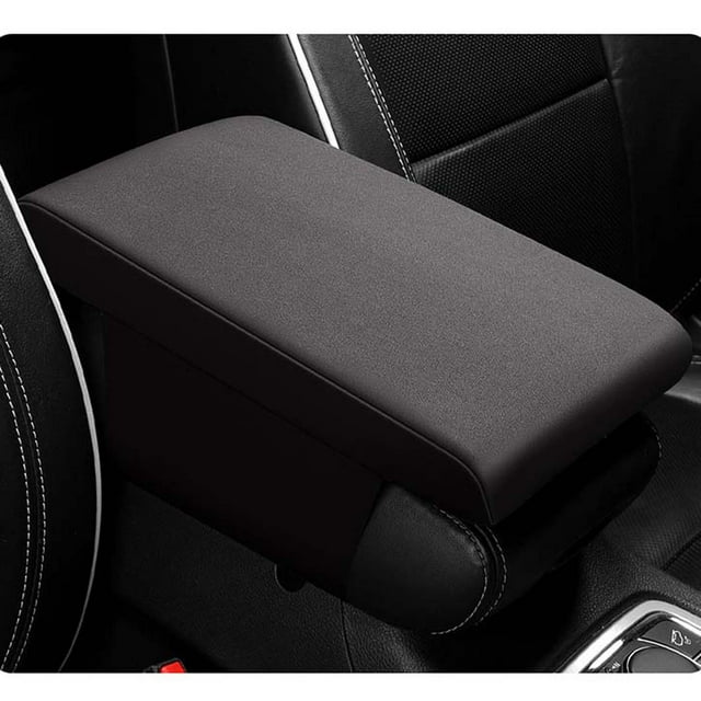 Cagogo under $5 Car Armrest Cushion, Car Armrest Cushion Memory Foam, Center Console Pad for Driver Comfort, Soft Elbow Support Pad for Car, Universal Fit Armrest Cover, Breathable Mesh Seat Cushion