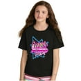 thumbnail image 4 of XOMG POP Band Neon Space Rockstars Girls Kids T Shirt Tees Teen Brisco Brands L, 4 of 6