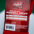 thumbnail image 3 of Rawlings Baseball Socks (2 Pair) Red Small, 3 of 5