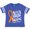 Football Blue and White, variant on Never Stop Fighting Leukemia Awareness Orange Ribbon Boys or Girls Toddler T-Shirt