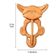 thumbnail image 3 of Dpityserensio Wooden Brooch-scarf-sweater Pin -decorative Fixed Buckle, 3 of 8